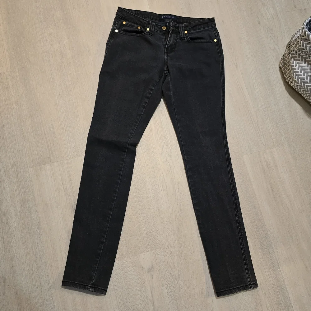 Rocawear Faded Black Skinny Straight Jeans SZ 5 Juniors - Picture 3 of 8